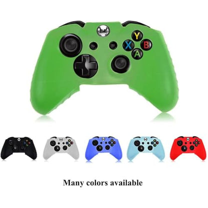 OSTENT Soft Protector Silicone Skin Case Cover Pouch for Microsoft Xbox One Controller Color Green - color: Green