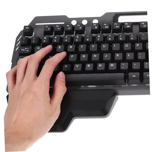 Silent Design Wired Backlit Keyboard for Computer Non Conflict Full Keyboard for Gaming