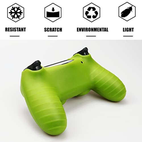 Ps4 Skin, Anti-Slip Shell Cover Case with 10 Joystick Grips Silicone Cover Sticker for PlayStation 4 Controller - color: PS4 controller #13
