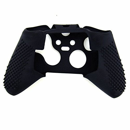 OSTENT Soft Protective Silicone Rubber Skin Case Cover for Xbox One Elite Controller (Black) - color: Black