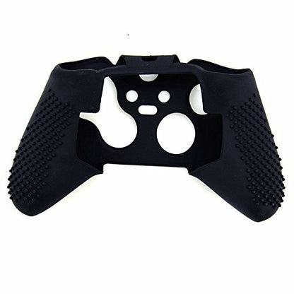 OSTENT Soft Protective Silicone Rubber Skin Case Cover for Xbox One Elite Controller (Black) - color: Black