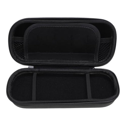 Eminchu 3000 Case, Water PU Hard EVA Carrying Case, Zippered Mesh Pocket with Durable Construction, Ideal for Game Cartridges & Accessories (Black) - color: Black
