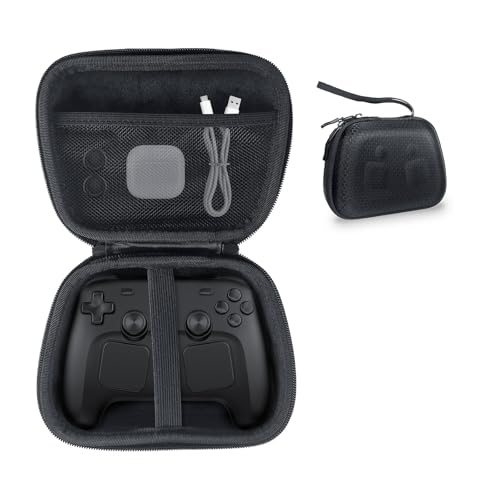 JDDWIN Universal Controller Case Compatible with Steam Controller 2026/PS5/Nintendo Switch/Xbox Series& More,Travel Storage Bag,Protective Cover Hard Carrying Case