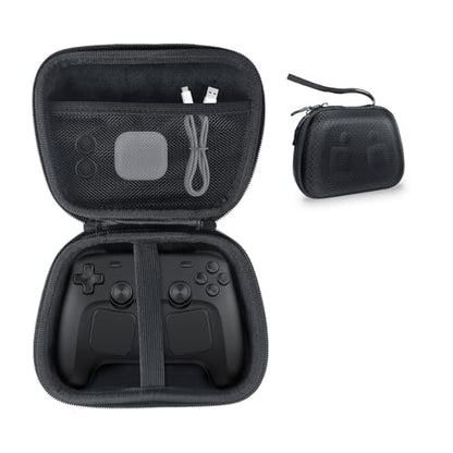 JDDWIN Universal Controller Case Compatible with Steam Controller 2026/PS5/Nintendo Switch/Xbox Series& More,Travel Storage Bag,Protective Cover Hard Carrying Case