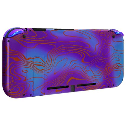eXtremeRate DIY Replacement Shell Buttons for Nintendo Switch, Back Plate for Switch Console, Housing with Full Set Buttons for Joycon Handheld Controller - Damascuscamo - color: Damascuscamo