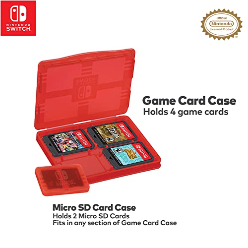Game Traveler Officially Licensed Nintendo Switch OLED & Nintendo Switch GoPlay System Case - BONUS Slim Case Included, Travel with Your Complete NSW System and/or Your Handheld, (NNS5000)