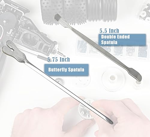 A2Z 44 PC Best Gundam Model Building Tools Kit Hobby Model Assembling Craft Universal Tools Set for Dollhouse,Model Car, Warhammer Detail Miniature Figures,Repairing & Fixing - Made of Stainless Steel