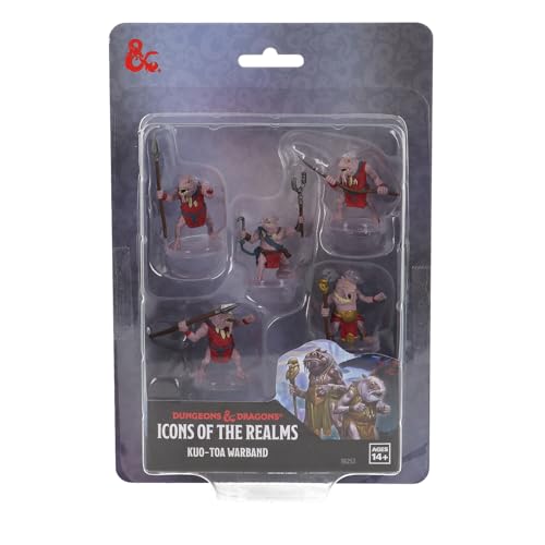 WizKids D&D Icons of the Realms: Kuo-TOA Warband - style: Kuo-Toa Warband