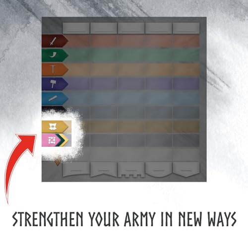 Nidavellir: Idavoll Expansion | Strategy Games for Teens & Adults | Expansion to The Award Winning Mythical Card Game | Recruit Creatures & Gods to Your Battalion | Ages 10+ | 2-5 Players | 45 Min