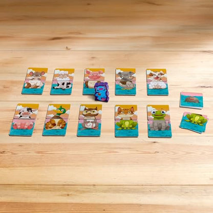 HABA Mixalotl: Fast-Paced Animal Matching Game for Kids Ages 4+, Family Card Game with Mixed-Up Sounds & Reactions, Fun for Children and Adults