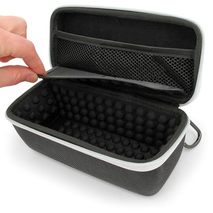 CASEMATIX Game Case Holder Compatible With Gameboy Color and Original Gameboy Cartridges, Fits 22 Game Boy Games In Protective Impact Resistant Carrying Case