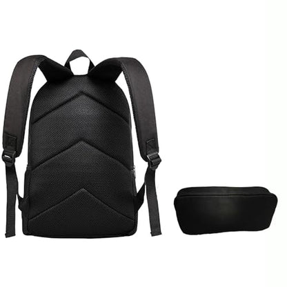 Boy Bookbag School Backpack 17 Inch Student Bag Lightweight Backbag for Age 6-16 Kids Plane Design (Bookbag + Pencil Bag) - color: Plane Backpack 6- Bookbag + Pencil Bag