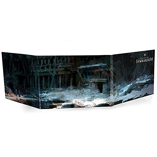 Free League Ruins of Symbaroum 5E: Gamemaster's Screen with 28-Page Adventure Booklet for Immersive RPG Campaigns - style: Gamemaster's Screen