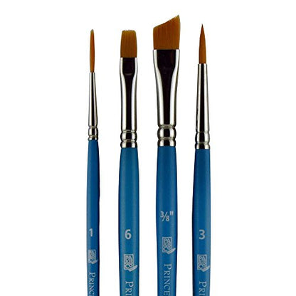 Princeton Select Artiste Brush Set No. 13, Synthetic, 4 Piece, 1 Count - style: SET 13- 4 BRUSH SET