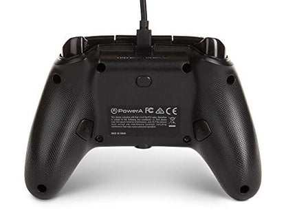 PowerA Enhanced Wired Controller for Xbox Series X|S - Black, Officially Licensed for Xbox - color: Black