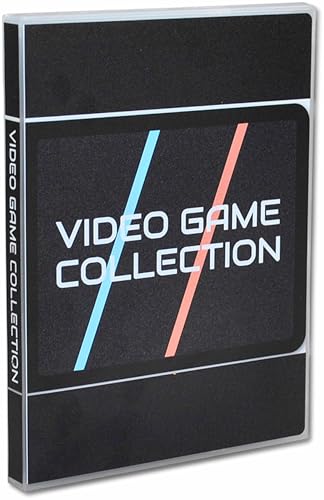 UniKeep Game Case for Nintendo Switch Cartridges - Holds 60 Games Securely in Foam (black and stripes) - color: black and stripes