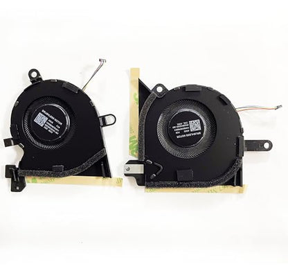 Replacement CPU+GPU Cooling Fan for ASUS ROG Flow X13 2023 GV302X GV302XI GV302XV GV302XU GV302XA DC5V Series 13NR0EN0T04011 13NR0EN0T05011 DFS5L22H05B858 FQ6U DFS5L22H05B857 FQ6T