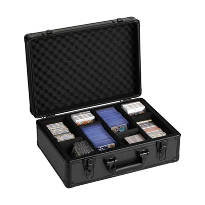 Graded Card Storage Box Secure Storage Box Card Case | Plastic Case Organizer,Portable,Easy to Clean,Graded Card Storage,Waterproof - size: L