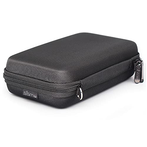 sisma 80 Switch Game Case Compatible with Nintendo Switch/Switch 2 Games & PS Vita Cartridges, Hard Shell Card Holders Organizer Storage Case Travel Portable Carrying Bag - color: Black