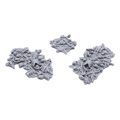 EnderToys Bone Piles by Printable Scenery, 3D Printed Tabletop RPG Scenery and Wargame Terrain 28mm Miniatures