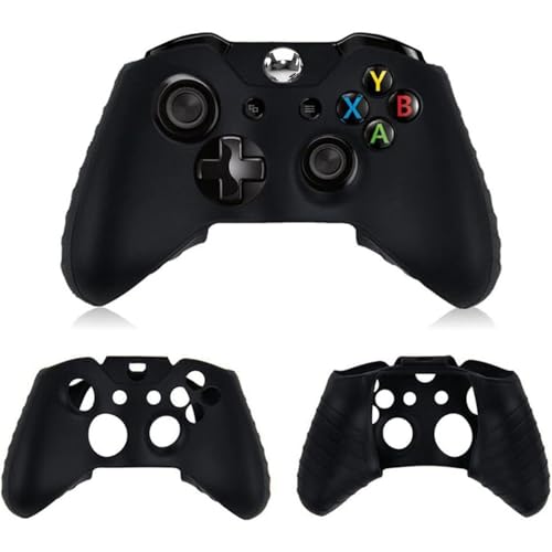 OSTENT Soft Protector Silicone Skin Case Cover Pouch for Microsoft Xbox One Controller Color Black - color: Black
