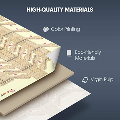 CubicFun 3D Puzzles for Adults Notre Dame de Paris Model Kits 128 Pieces, Puzzle for Kids Ages 8-14 Arts and Crafts Birthday Gifts for Kid Ages 8-12 - style: Notre Dame de Paris | National Geographic