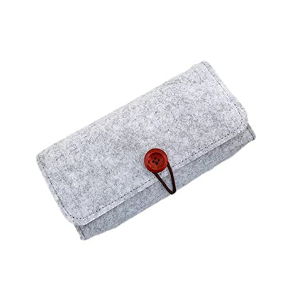 Voikoli Protective Case Laptop Sleeve Bag Compatible with GPD Win Mini AMD 7840U 7Inch Handheld Gamepad Tablet (Grey and Red)