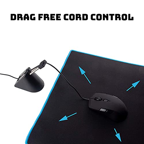 Gaming Mouse Bungee Premium Mouse Cord Holder for Esports (Renewed), Black