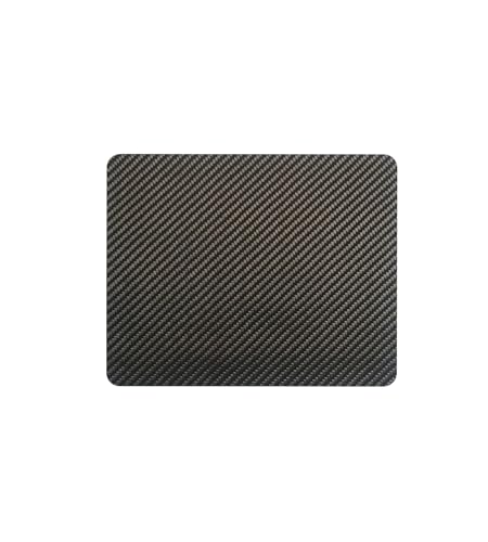 Multipurpose Carbon Fiber Mouse Pad - Hard, Thin, and Lightweight for Office, Gaming, and Daily Computer Use on Desk or Lap (3k Twill, Medium) - color: 3k Twill, size: 9.8L x 8W inches