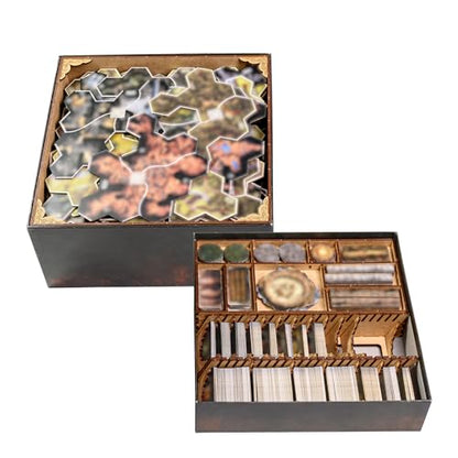 Organizer Compatible with Lord of the Rings Journeys in Middle Earth and Expansions, Board Game Token Insert for LoTR Journeys in Middle Earth Game