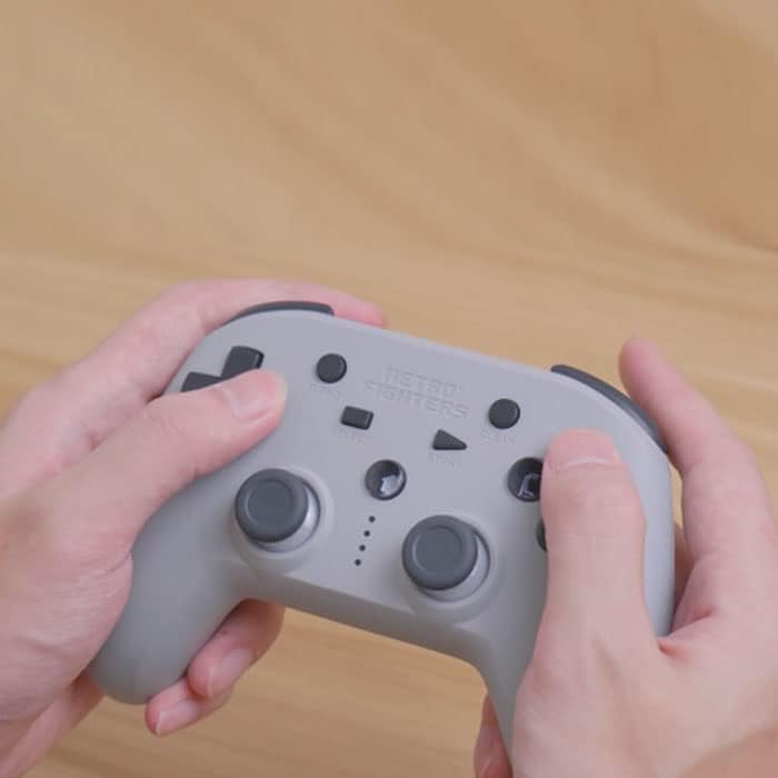 Retro Fighters Defender Next-Gen PS1 - PS2 - PS3 - PS Classic - Switch & PC Compatible Wireless Controller (Gray) - color: Gray
