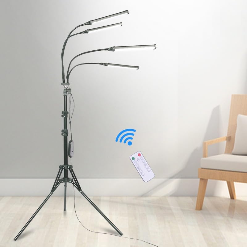 Four Arm Live Broadcast Fill Light with Universal Angle Adjustment for Live Selfie Photography