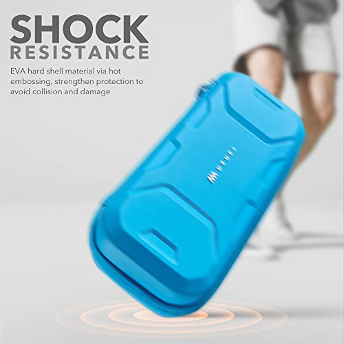 Mumba Carrying Case for Nintendo Switch OLED/Switch 1/Switch Lite, [Standard Version] Protective Travel Carry Case Pouch for Nintendo Switch Console & Accessories (Blue) - color: Blue