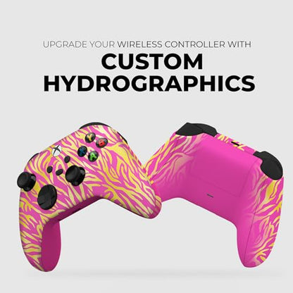 DreamController Nobility Tiggger Custom X-box Controller Wireless compatible with X-box One/Series X/S Proudly Customized in USA I Permanent HYDRODIP Print(NOT JUST A SKIN)(MODDED) - color: Nobility Tigger, size: Modded - Front & Back Print