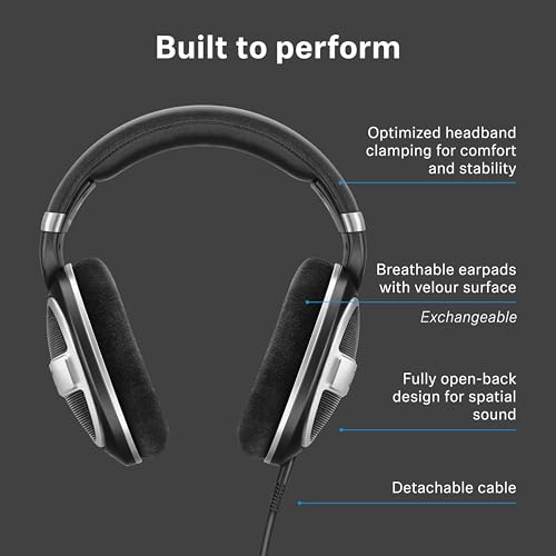 Sennheiser HD 599 SE Around Ear Open Back Headphone (Renewed) - style: HD 599 SE