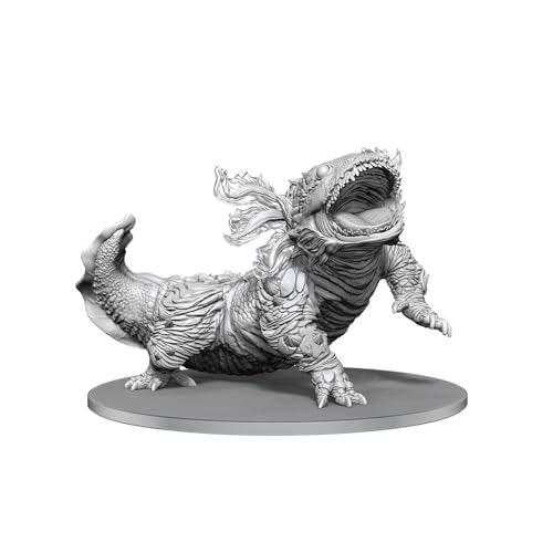 WizKids Dungeons & Dragons Nolzur's Marvelous Miniatures | Unpainted Figures | Wave 26 (Tlexolotl)