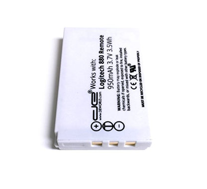 Remote Control Replacement Rechargeable Battery for Logitech - Harmony One, Harmony One Advanced, Harmony 720, 850, 880, H880, 880 Pro, 885, 890, 890 Pro, 900, 900 Pro, Harmony 1, Harmony 1 Advanced