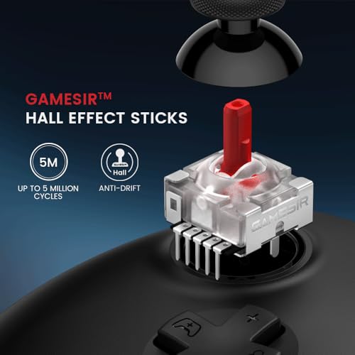 GameSir G7 HE Wired XBOX Controller,Hall Effect Sticks | Officially licensed Controller for XBOX Series X|S, XBOX One, Windows 10|11, PC, Video Game Controller - color: Black