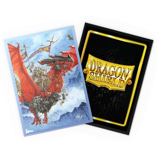 Dragon Shield | Matte Art Sleeves | The Raid | 100 CT - Smooth & Tough Premium TCG Sleeves | Compatible with Pokemon, One Piece & Magic the Gathering - color: The Raid