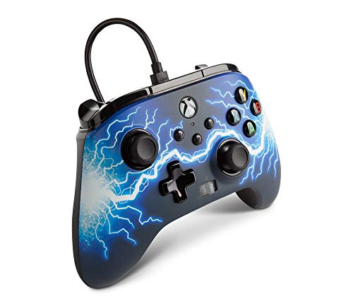 PowerA Enhanced Wired Controller for Xbox Series X|S - Arc Lightning, Officially Licensed for Xbox - color: Arc Lightning