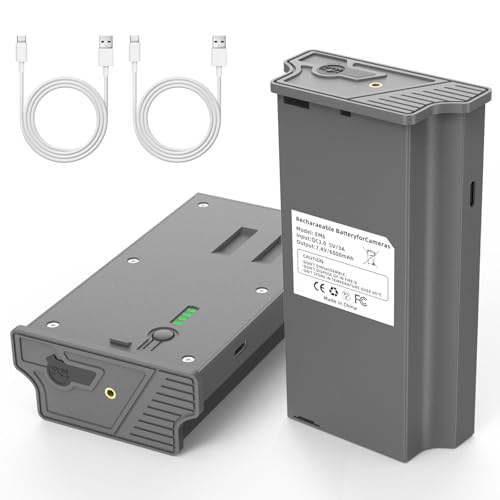 2 Pack Reveal Lipo Lithium Battery Pack for Tactacam Reveal X Gen 3.0, X Gen 2.0, X Pro, X Pro 3.0, X, XB, SK, Ultra Cellular Trail Camera, 6.0Ah Rechargeable Li-Ion Cartridge-Support Solar Charge