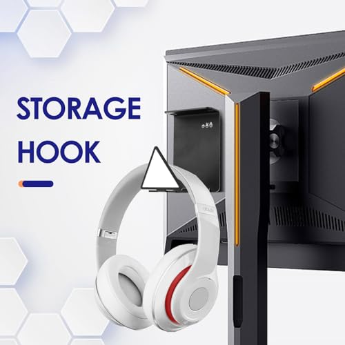 HC128 Headphone Holder Hanger for Desk, Include Adhesive Strips, Universal Headset Stand for PS4/PS5/Xbox/PC/Mac/Headphones Game Controller Hanger (Including 4 Types) - style: Including 4 types