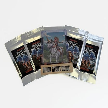 Logos Bible Trading Card Game - Valley of Shadow 2025 | 5 Booster Pack Booster Bundle | Cooperative Expandable/Collectible Card Game for Adults and Teens Ages 10+ | 1-4 Players