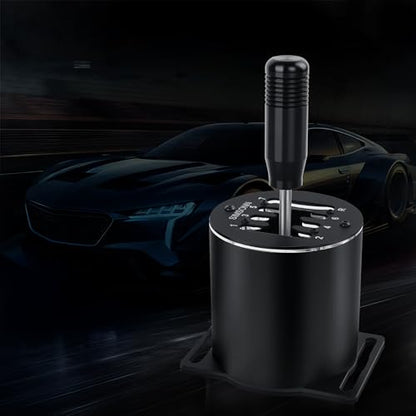 SIMSONN PC USB Simulator Shifter 7+R H Gear Shifter Compatible with Logitech G920 G27 G29 G25 T300RS/GT Steering Wheel, Design for ATS ETS Dust WRC Sim Racing Games (7+R)