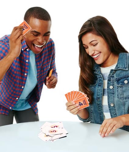 Tapped Four Original Card Game for 2–8 Players, Fast Strategy Game