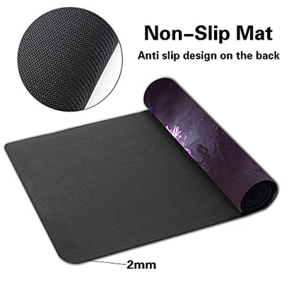 Board Game MTG Playmat Games Size 60X35 cm CCG Compatible for MTG CCG RPG Trading Card Game (Liliana) - color: Liliana