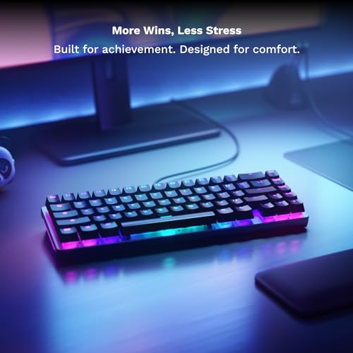 GLORIOUS Gaming GMMK 2 Compact 65% Barebones (Frame Only) - Mechanical Gaming Keyboard Frame, Compact TKL Size (65%), Aluminium, Customisable, Per Key RGB, American QWERTY Layout - Black - color: Black, size: Barebone Compact (65%)