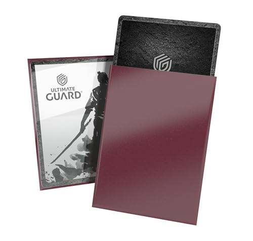 Ultimate Guard Katana Card Sleeves: 100 Standard Size TCG Sleeves, 66 x 91mm, Radiant Plum Back, Tournament Quality, No PVC & Acid-Free, High Clarity - color: Radiant Plum, size: Standard Size (66 x 91mm)