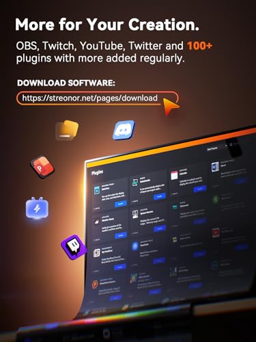 S15 Standard Stream Controller Deck, Macro Keypad Shortcut | 15 Customizable Keys and 3 Status Displays, Macro Shortcut Deck for Live Streaming, Editing, Productivity, Windows & Mac