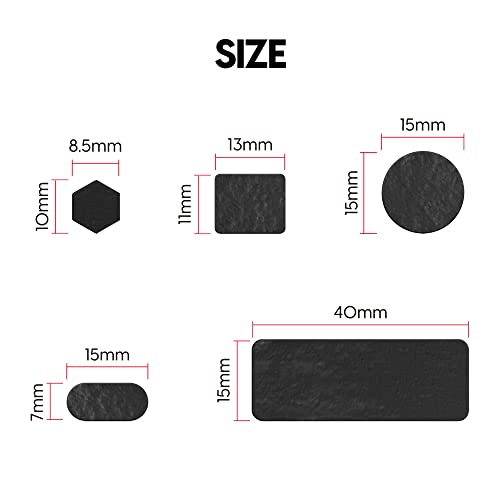 Pulsar Gaming Gears SUPERGRIP Pre-Cut 1 Universal Griptape Pre-Laminated Sweat Absorbing High Performance Universal Anti Slip Mouse Grip Tape Ultra-Thin 0.5mm (0.02in) - style: Pre-Cut 1